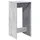 vidaXL Bartisch 51 x 50 x 103,5 cm Betongrau