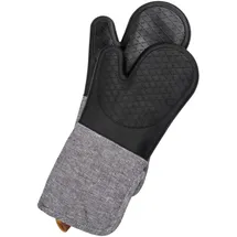 Wenko Topfhandschuhe Ada 2er-Set Silikon-Handflächen Schwarz
