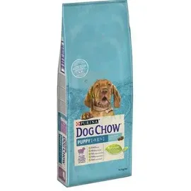 Purina Dog Chow Puppy Lamb 14kg + Dolina Noteci 100g