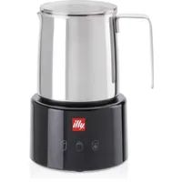 illy elektrischer Milchaufschäumer schwarz