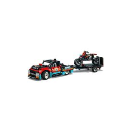 Lego Technic Stunt-Show mit Truck und Motorrad 42106