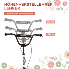 Homcom Kinderscooter weiß