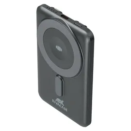 RivaCase® Rivacase VA2607 5000 mAh, 22.50 W, 19.25 Wh), Powerbank, Schwarz, Grau
