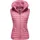 Navahoo Steppweste "Shadaa", Damen, Gr. S (36), lila (himbeere), Oberstoff: 100% Nylon; Futter: 100% Polyester; Wattierung: 100% Polyester, tailliert hüftbedeckend, Westen Steppweste, stylische ärmellose Damen Weste mit Kapuze