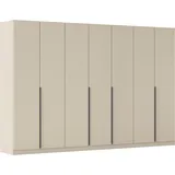 OTTO home Drehtürenschrank 315 x 229 x 54 cm Beige/Weiß