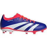Adidas Predator League Kids FG Lucid Blue / Cloud White / Solar Red 36 2/3