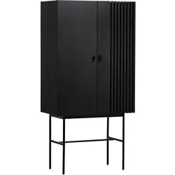 Woud - Array Highboard, schwarz