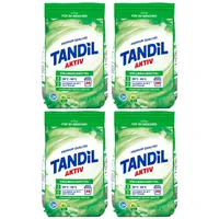 4x 2,025kg (8,1kg) Tandil Aktiv Vollwaschmittel Pulver für weisse Wäsche