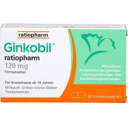 GINKOBIL-ratiopharm 120 mg Filmtabletten 30 St.