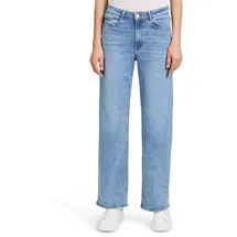 Betty & Co Betty&Co Laufhose High Waisted-Jeans mit weitem Bein in Light Blue Denim | Gr.: 42