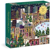 Abrams & Chronicle Joy Laforme Sparkling City 1000 Piece Foil Puzzle In a Square Box