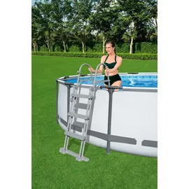 BESTWAY Sicherheitsleiter grau 107 cm
