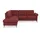 sit&more Ecksofa SIT & MORE "Göteborg", lila (chianti), B:250cm H:90cm T:226cm, Sofas, Ecksofa, inkl. Sitztiefenverstellung, wahlweise mit Bettfunktion & Bettkasten