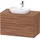 Duravit D-Neo Konsolenwaschtischunterbau wandhängend, Nussbaum Matt 1000x550x664 mm - DE4968004790000