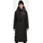 khujo Damen Wintermantel warmer Trenchcoat mit Taillengürtel und abnehmbaren Kragen Elena-YM Space Grey Gr. XXL - XXL