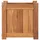 vidaXL Hochbeet Massivholz Teak 30 x 30 x 30 cm