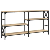 VidaXL Konsolentisch Sonoma-Eiche 150x29x76,5 cm Holzwerkstoff
