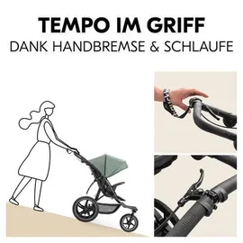 hauck Runner 3 Jungle Green