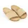 Espadrij l’originale Sandalette aus Leder Modell Copine Velour beige