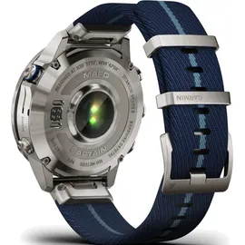 Garmin MARQ Gen2 Captain Silikonarmband blau