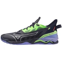 Mizuno Wave Mirage 5 Leichtathletik-Schuh, Eblue Techgreen Lolite, 40.5