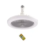 Deckenventilator Mit Fernbedienung Und Beleuchtung, 30-w-led-lampe, Leiser Smart-deckenventilator, E27-fassung