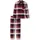 SCHIESSER Pyjama Selected Premium Warming Rot 48