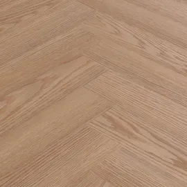 Mendler Esszimmertisch HWC-O56, Tisch Esstisch, MDF Metall 200x100cm ~ helle Eiche-Optik