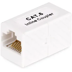 StarTech.com RJ45 Coupler, Inline Cat6 Coupler, Female to Female (F/F)