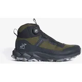 RevolutionRace Phantom Trail Mid Waterproof Hiking Boots Herren Dark Olive, - Schuhe -