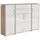 MID.YOU Office Edition Aktenschrank 172,6 x 113,6 x 33,0 cm Weiß