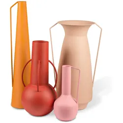 Pols Potten - Roman Vase, sonnenuntergang matt (4er-Set)