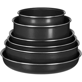 Tefal Ingenio Easy Cook Clean Pfannenset Schwarz