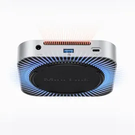 ORICO MiniLink 9-in-1 Dockingstation mit M.2 SSD-Festplatteneinschub – Silber