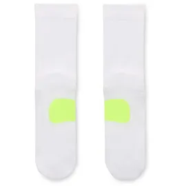 Nike Fast Midweight Crew Laufsocken Weiß/Gelb 46-50