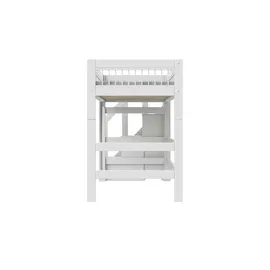 Lifetime Halbhochbett Breeze 257 x 128 x 102 cm Kiefer massiv weiß