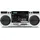 Medion LIFE P66538 Retro-Boombox silber