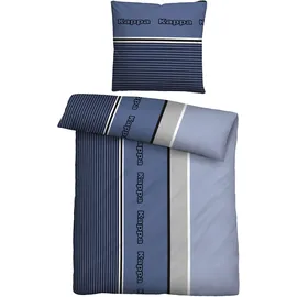 Kappa Sofia Linon Blau 155 x 220 cm + 2 x 80 x 80 cm