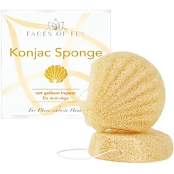 FACES OF FEY Konjac Sponge - gelber Ingwer 