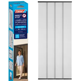 Tesa Insect Stop Lamellenvorhang Standard 95 x 220 cm Anthrazit