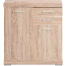 FMD Bristol 80 x 89,9 x 34,9 cm mit Schubladen / beige