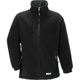 Planam Stream Fleecejacke Schwarz/Anthrazit M