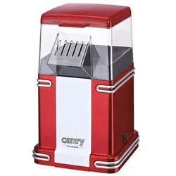 Camry CR 4480 Popcornmaschine Popcornmaker Retro Design Vintage Optik Rot