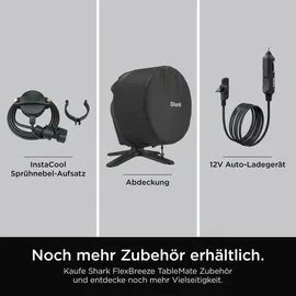 Shark FlexBreeze TableMate FA150EU Schwarz