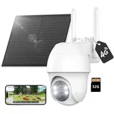 Avylet GALAYOU 4G LTE Überwachungskamera Aussen Weiß