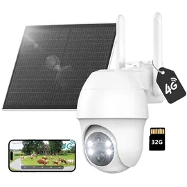 Avylet GALAYOU 4G LTE Überwachungskamera Aussen Weiß