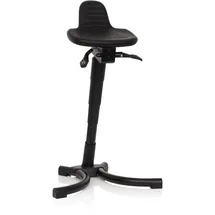 HJH Office TOP WORK 34 Kunstleder Schwarz