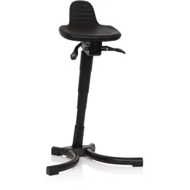 HJH Office TOP WORK 34 Kunstleder Schwarz