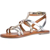 Tamaris Damen 1-1-28131-26 Sandale, Lt Gold/Silver, 37 EU - 37 EU