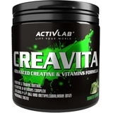 ACTIVLAB CREAVITA 300g | 30 Portionen | Mohito-Geschmack | Kreatin, Taurin, B-Vitamine | Kraftsteigerung | Pulver | 3x im Labor getestet | Matrix für Bodybuilding | Inkl. Messbecher